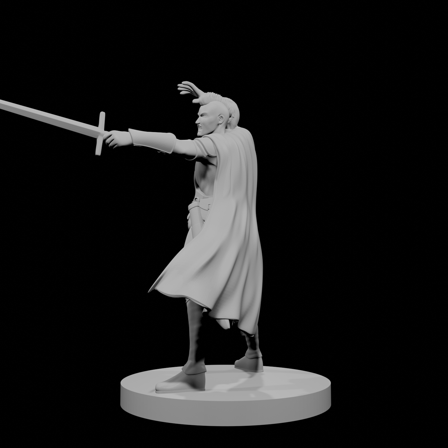 Two Headed Human Male Sorcerer Fighter 2
