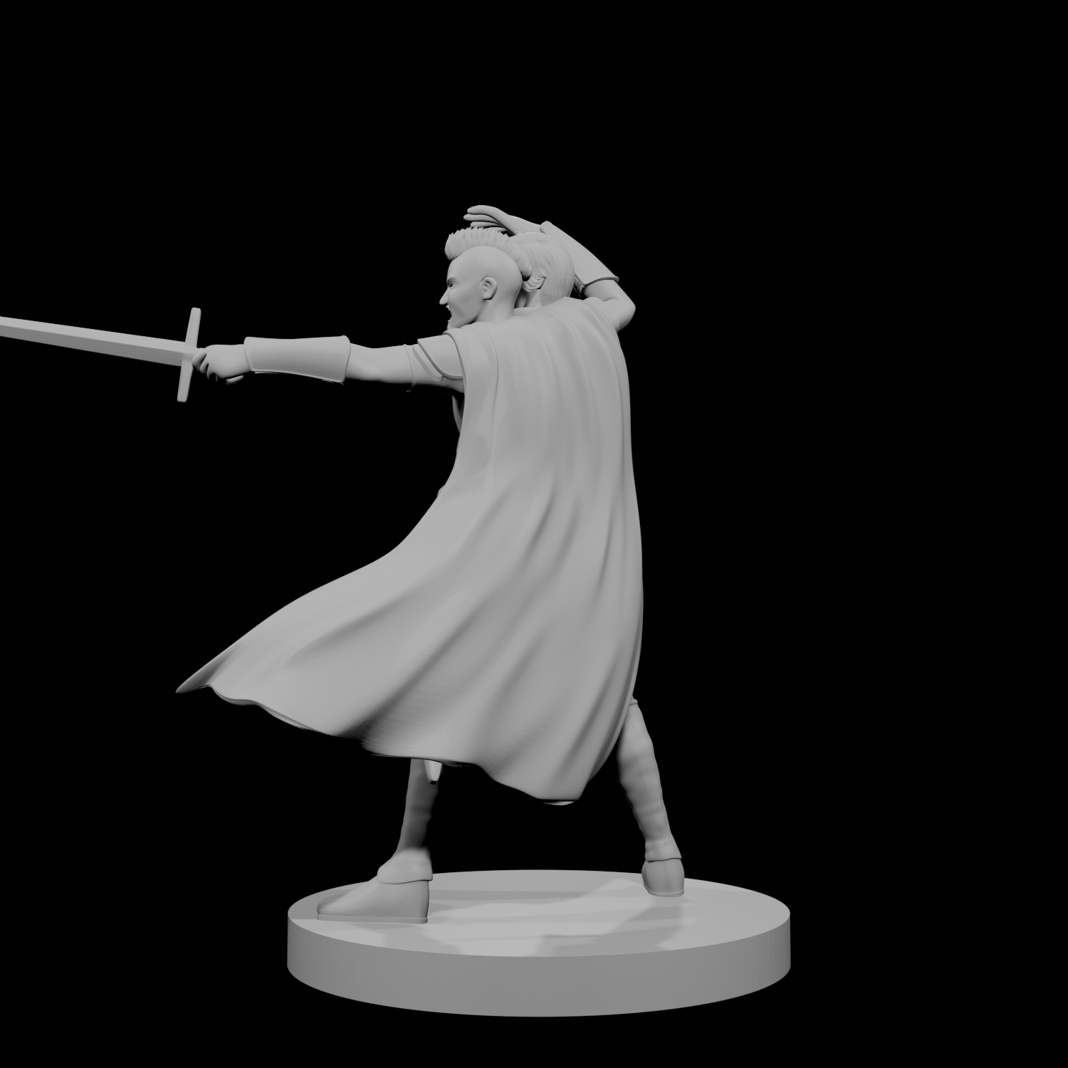 Two Headed Human Male Sorcerer Fighter 2