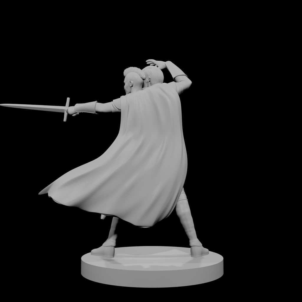 Two Headed Human Male Sorcerer Fighter 2