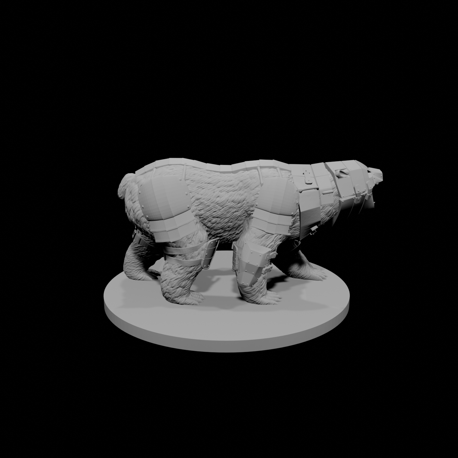Undead Clockwork Bear