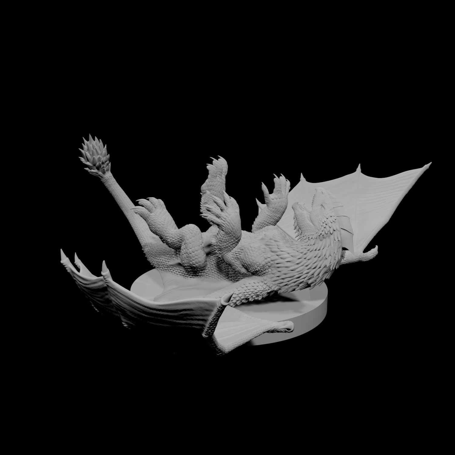 Draconnet draconien blanc