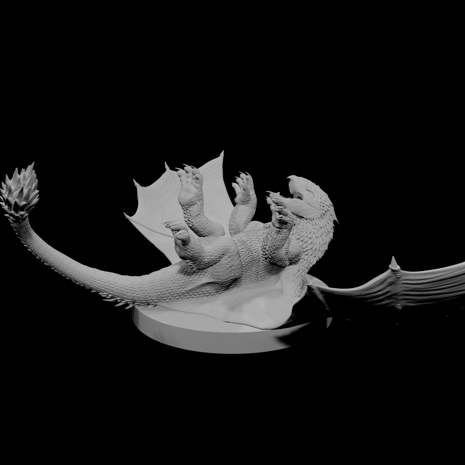Draconnet draconien blanc
