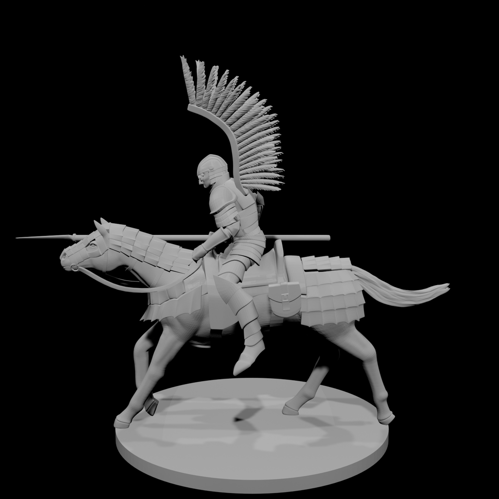 Winged Mounted Knight
