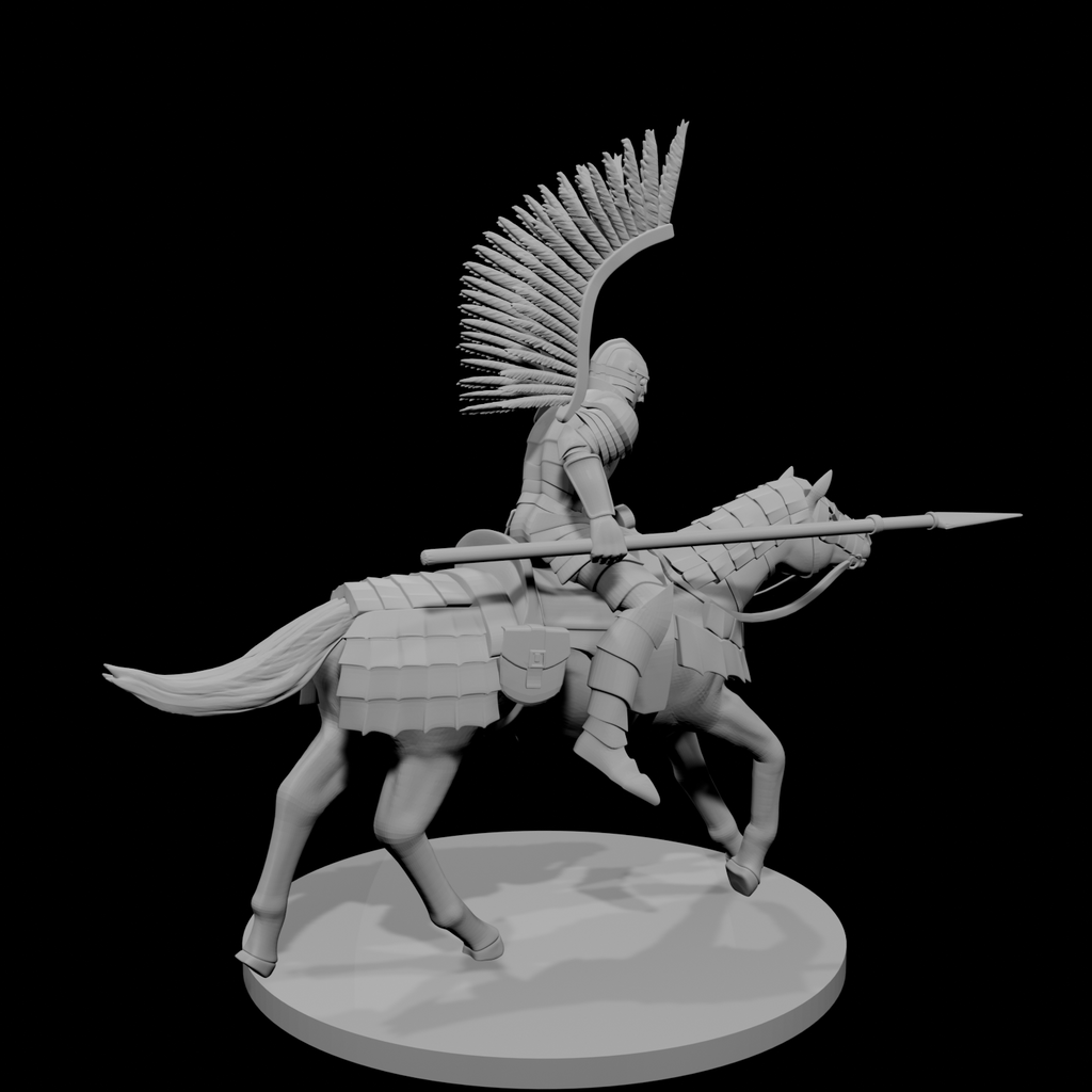 Winged Mounted Knight