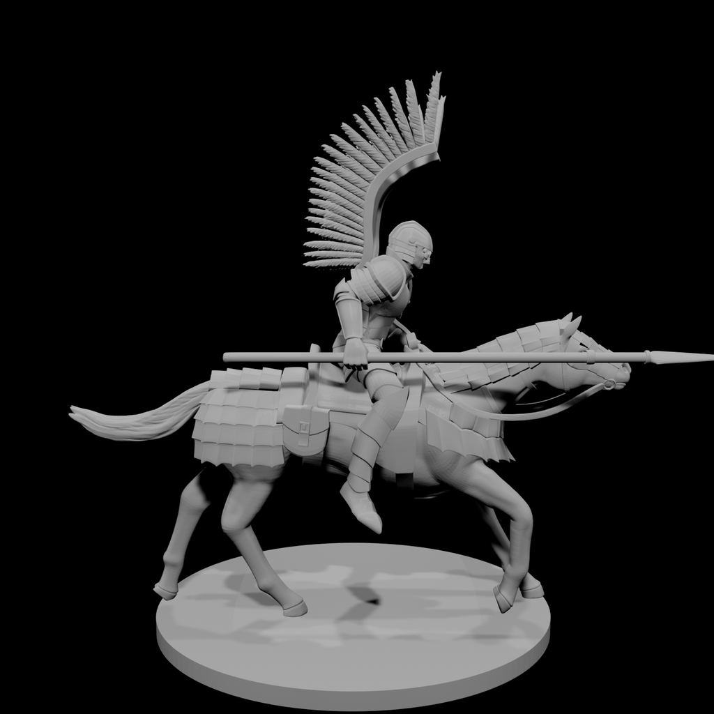 Winged Mounted Knight