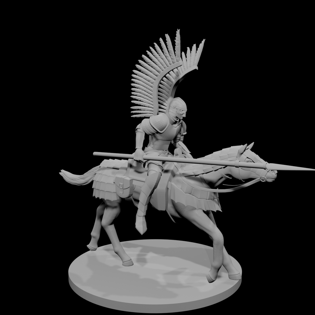 Winged Mounted Knight