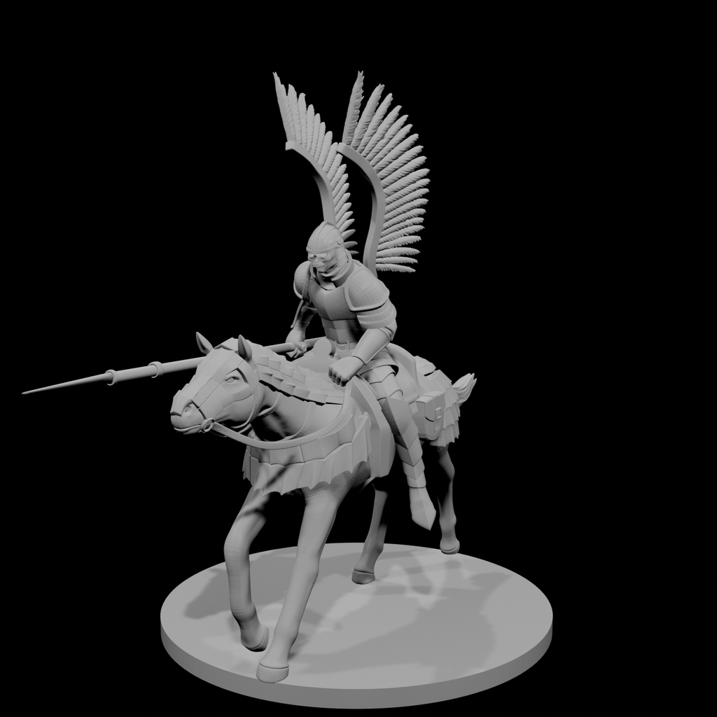 Winged Mounted Knight