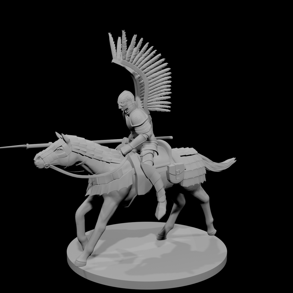Winged Mounted Knight
