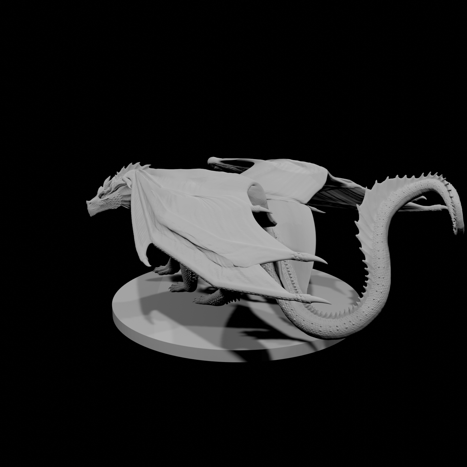 Jeune dragon rouge
