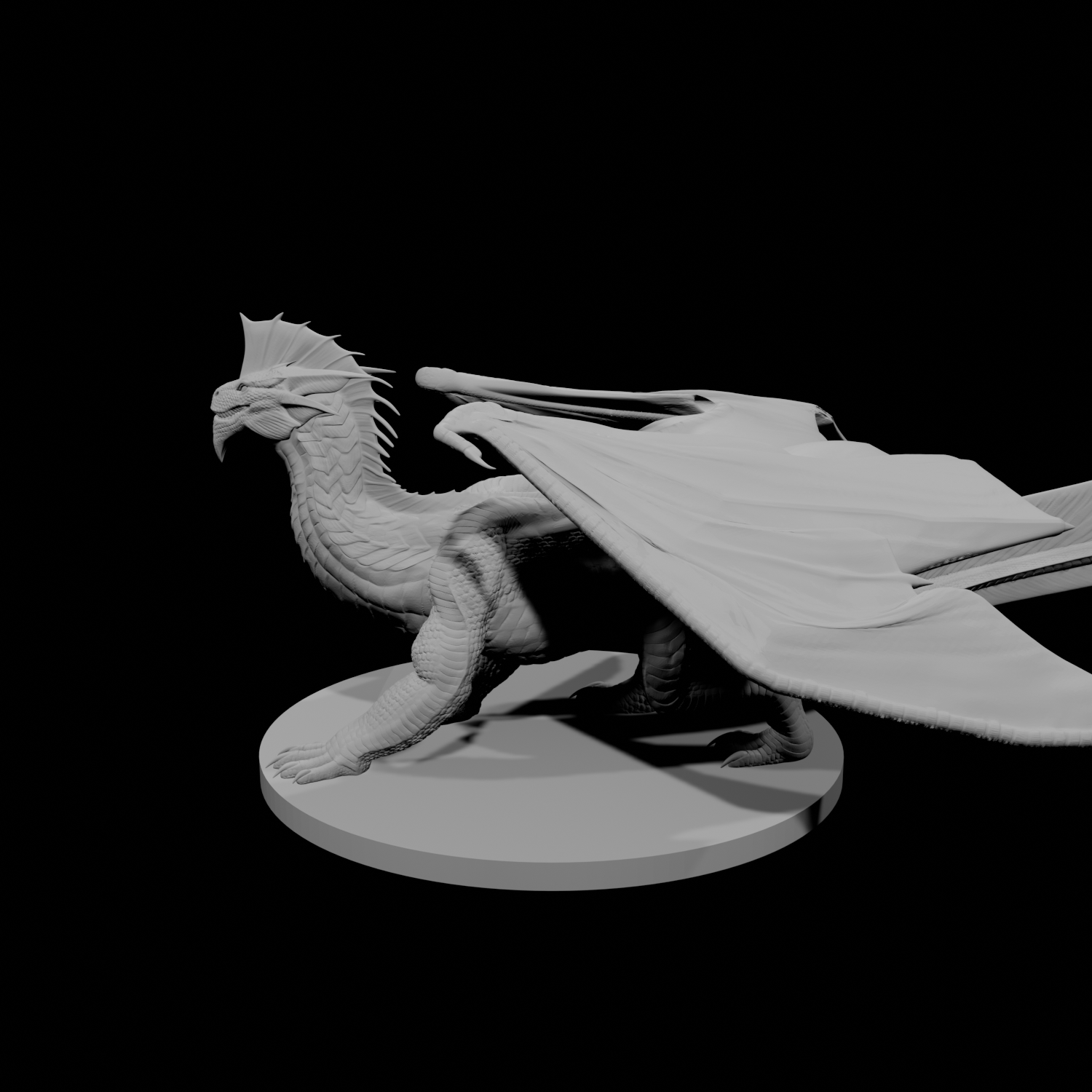 Jeune dragon d'argent