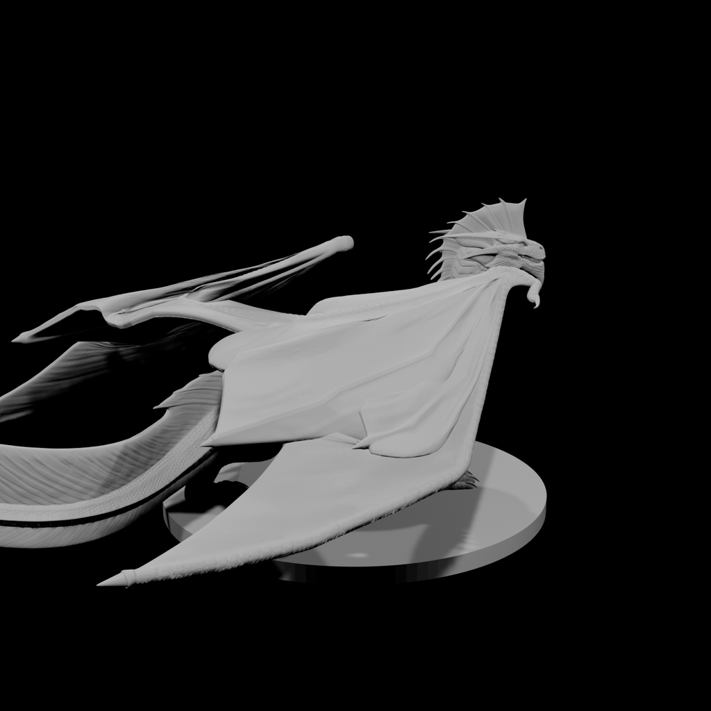 Young Silver Dragon