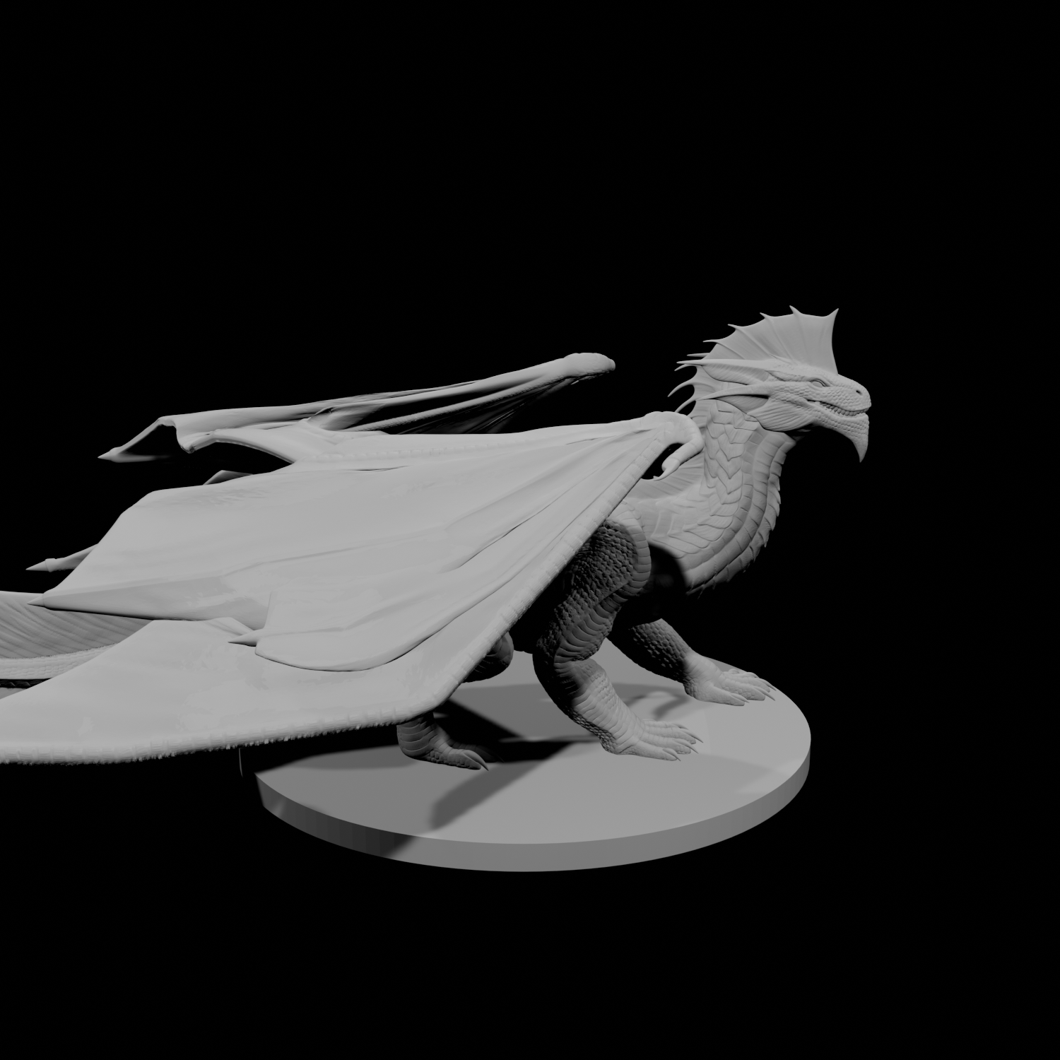 Young Silver Dragon