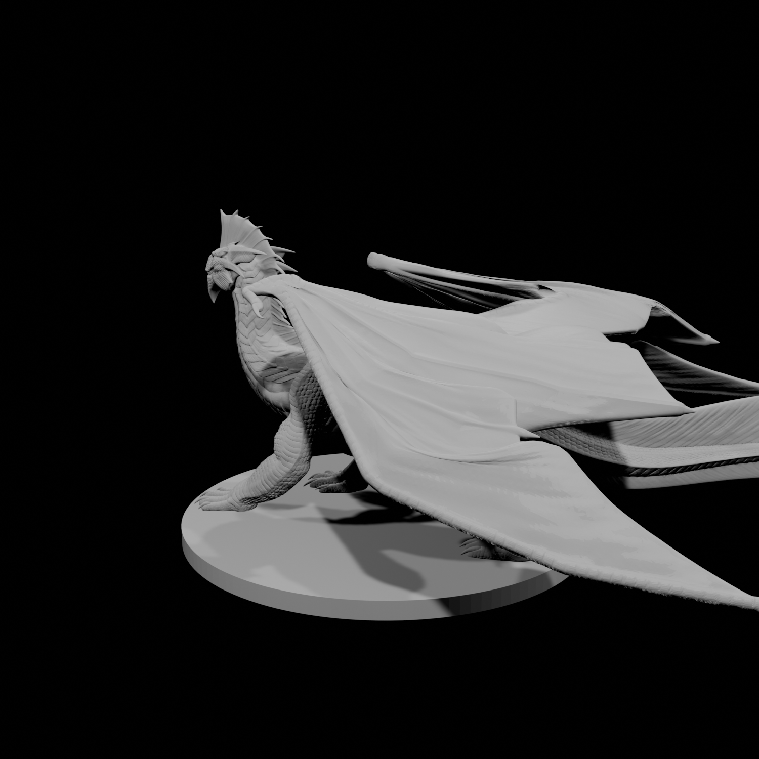 Jeune dragon d'argent