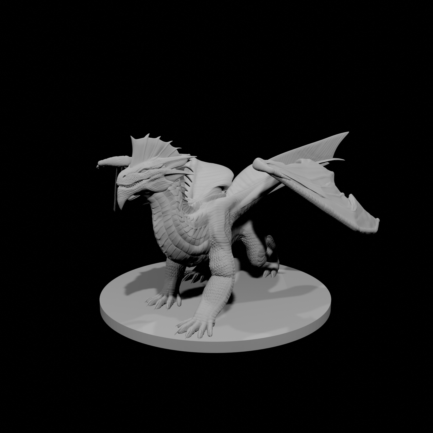Young Silver Dragon