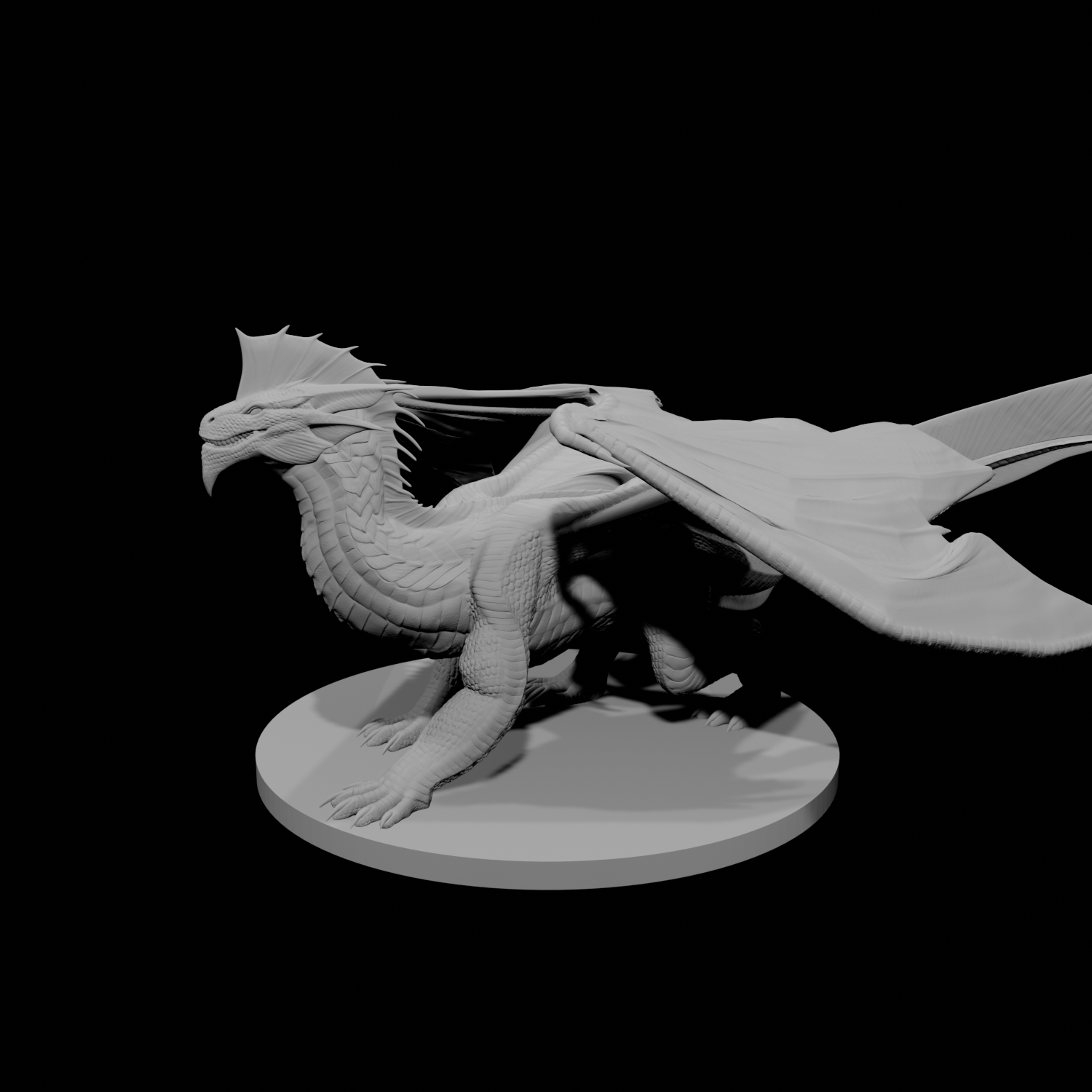 Young Silver Dragon