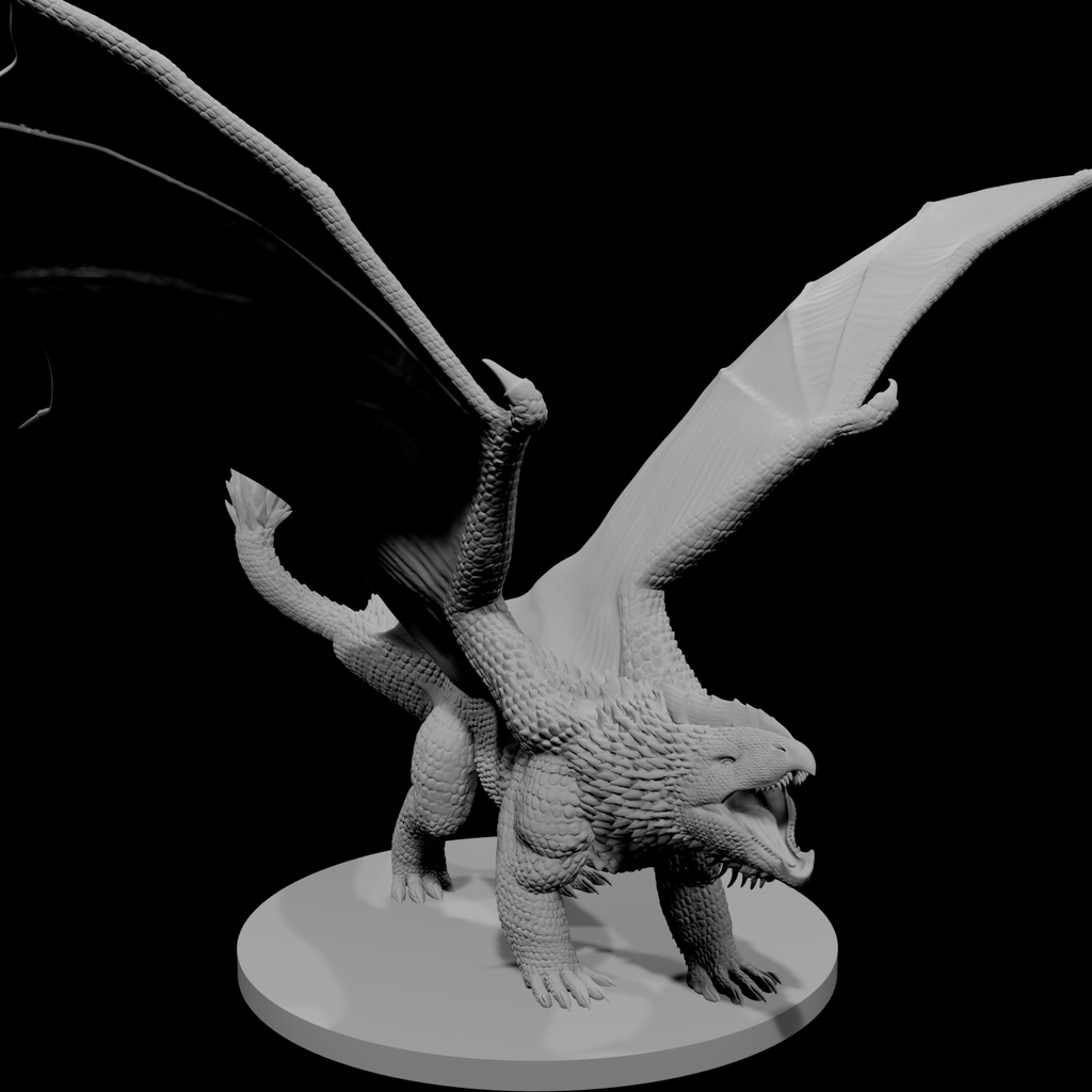 Young White Dragon
