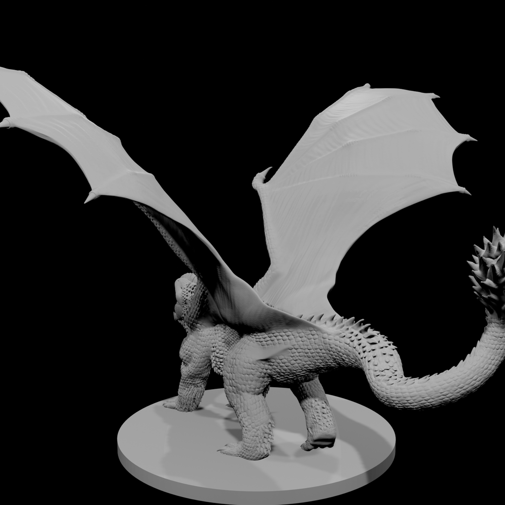 Young White Dragon