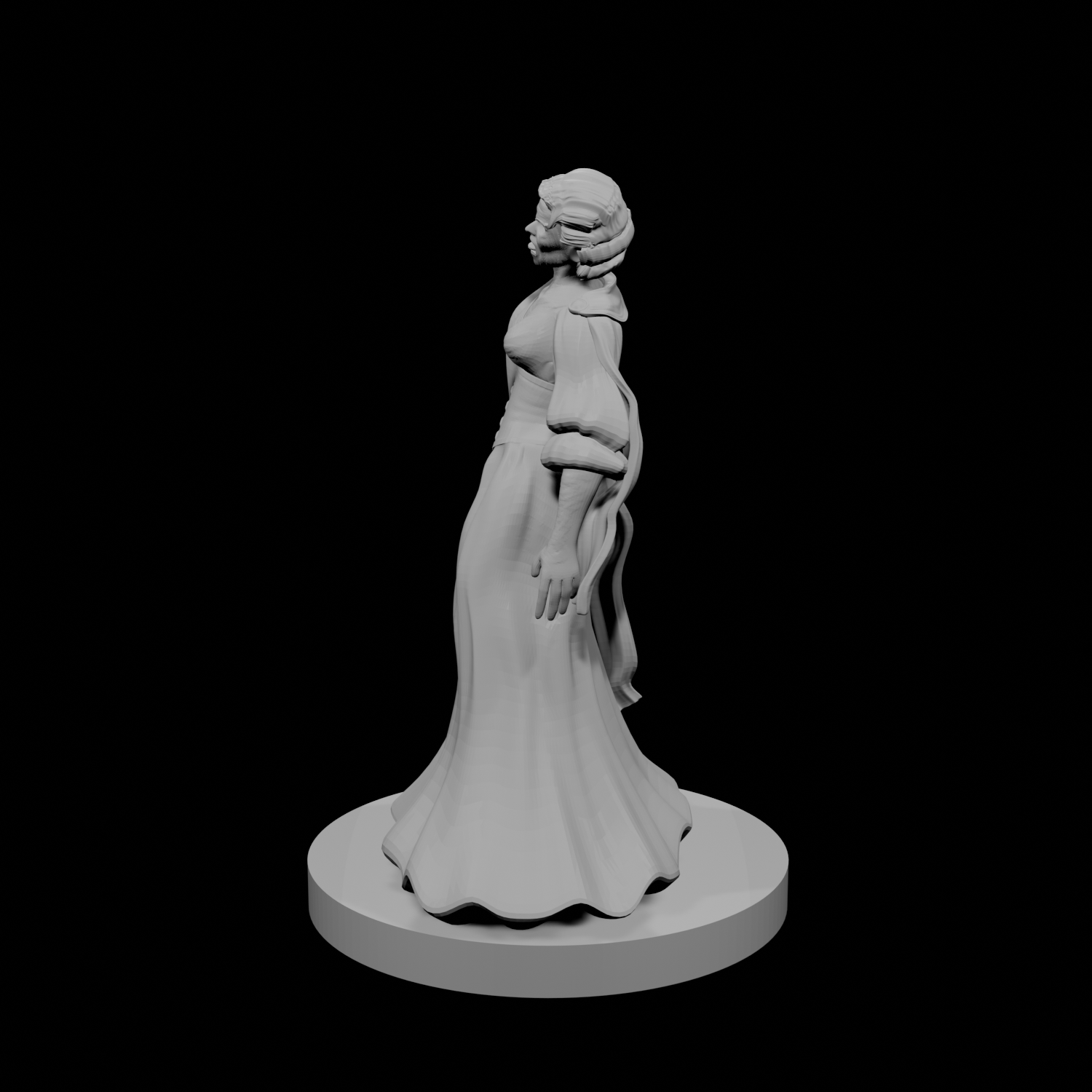 Noble femme zombie
