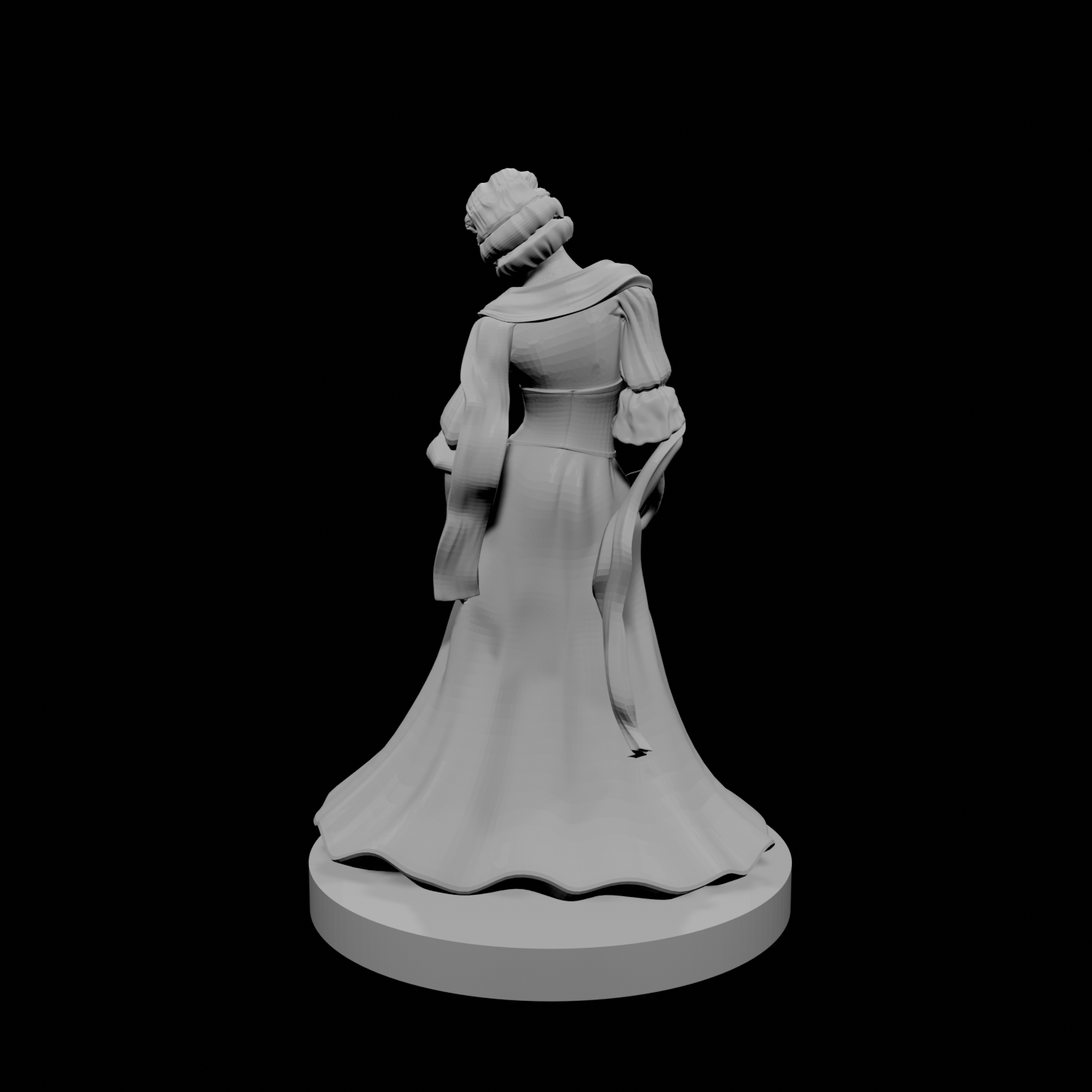 Noble femme zombie