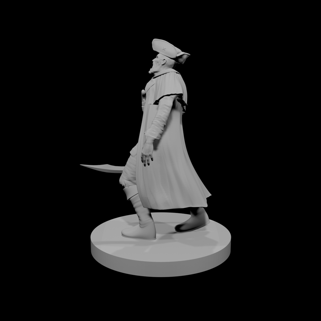 Zombie Pirate Captain