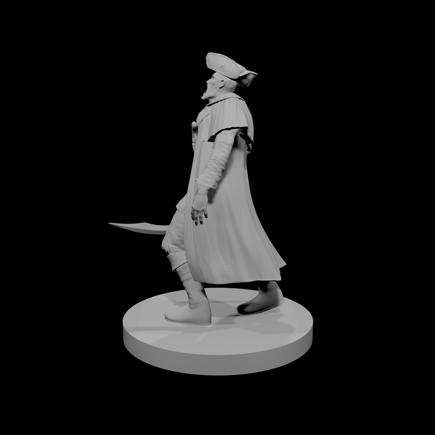 Capitaine Pirate Zombie
