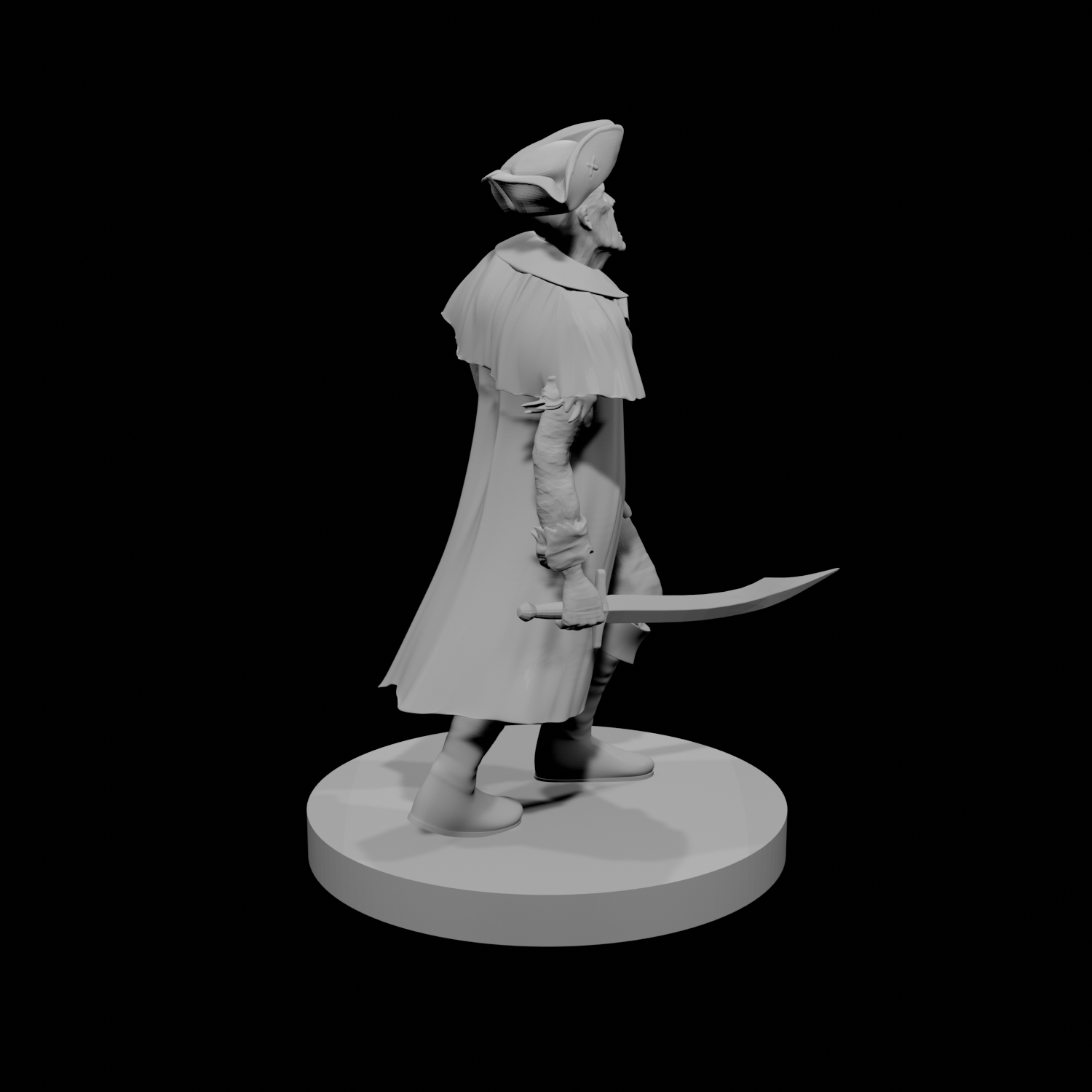 Zombie Pirate Captain