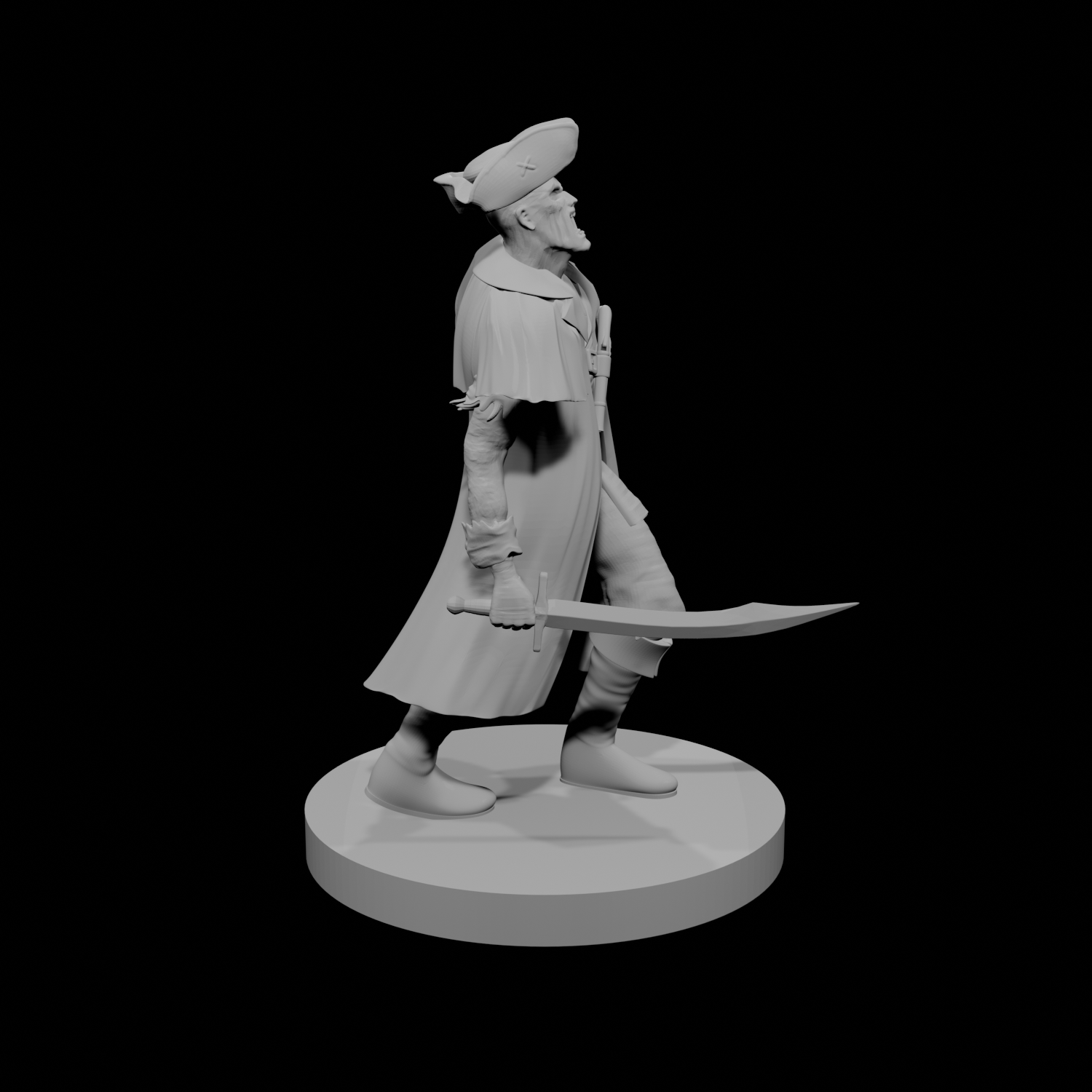 Zombie Pirate Captain