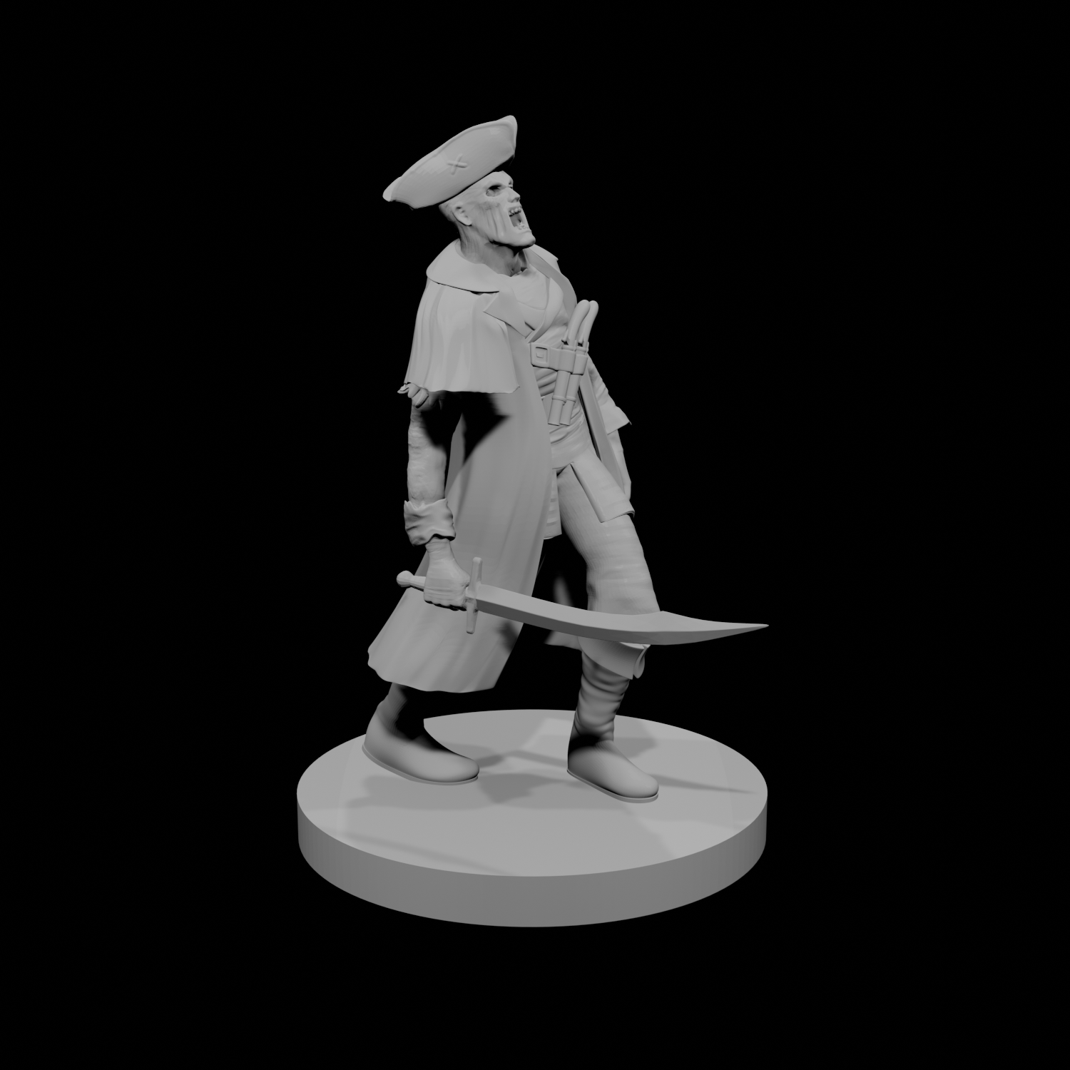Zombie Pirate Captain