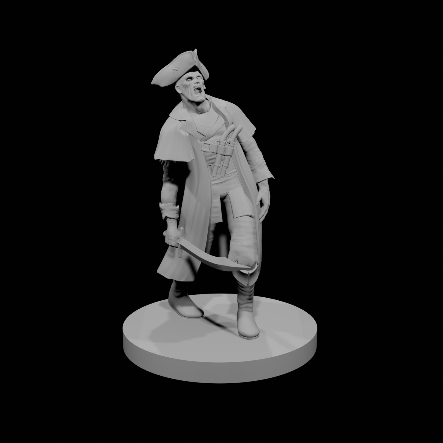 Zombie Pirate Captain