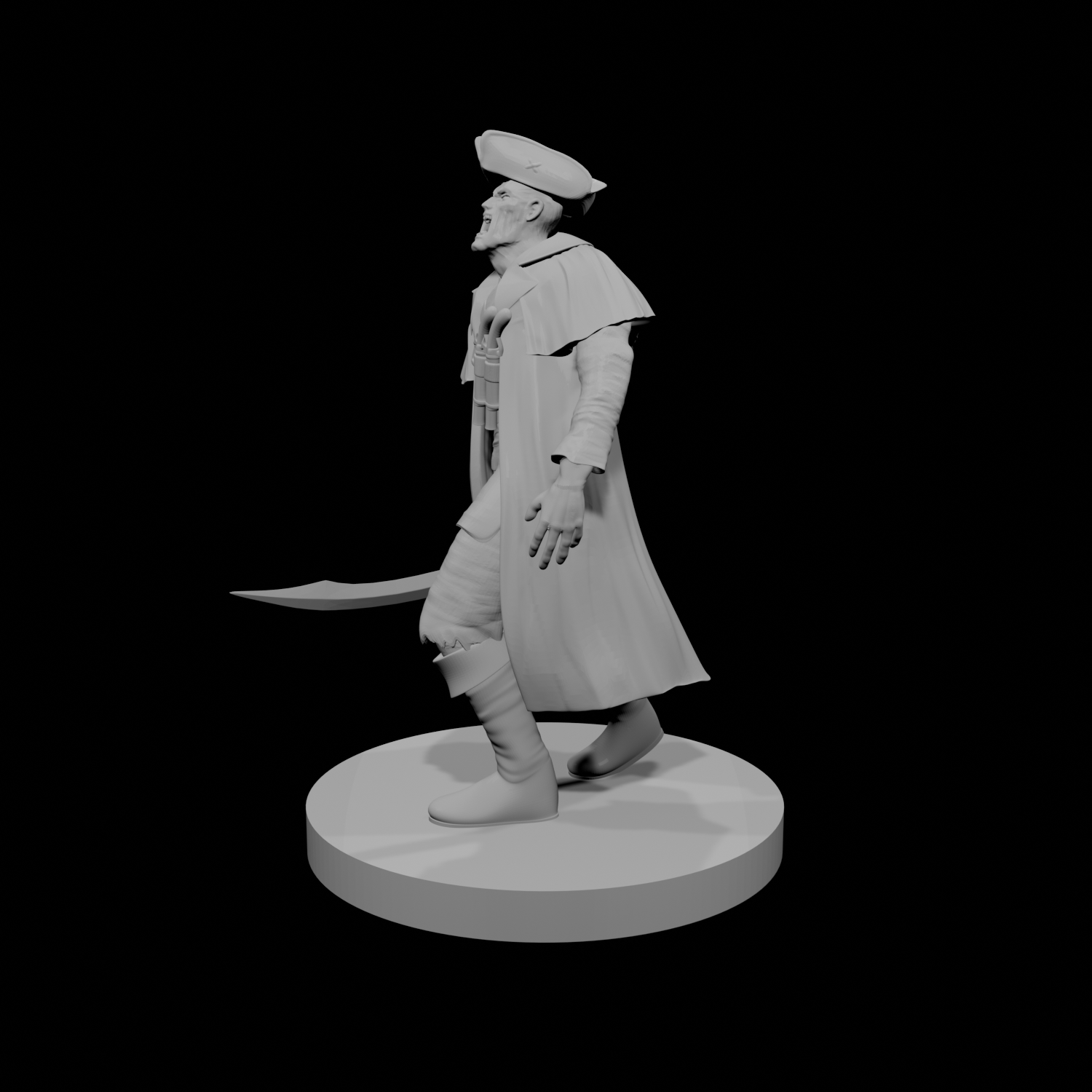 Zombie Pirate Captain